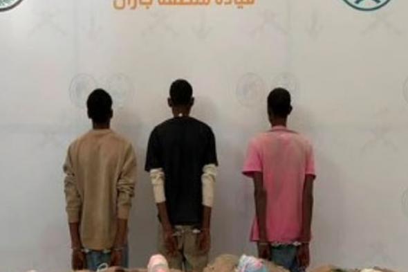 القبض
على
3
يمنيين
لتهريبهم
60
كجم
من
القات
المخدر
بجازان