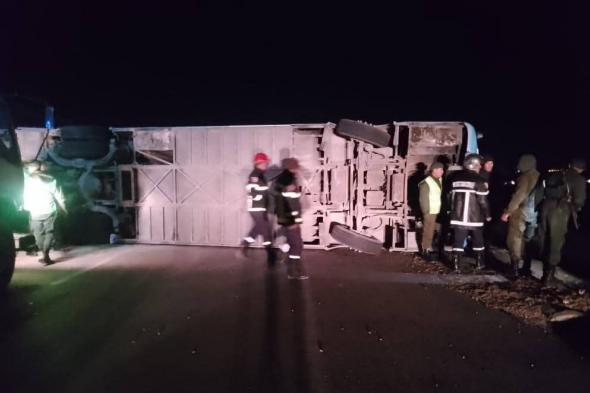 الجلفة..
40
جريحا
في
حادث
انقلاب
حافلة