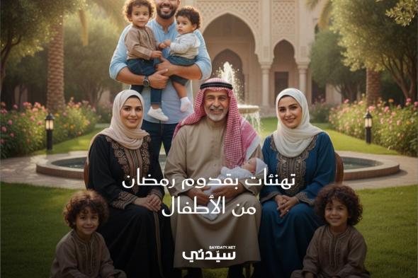 تهنئات
بقدوم
شهر
رمضان
من
الأطفال وقصص
مليئة
بالحِكم