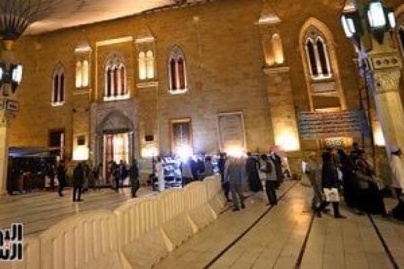 غلق مسجد الإمام الحسين 3 أيام لأعمال الصيانة الكاملة