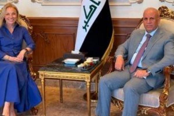 سفير العراق بالقاهرة يبحث مع سفيرة إستونيا تطورات الأوضاع الإقليمية والدولية