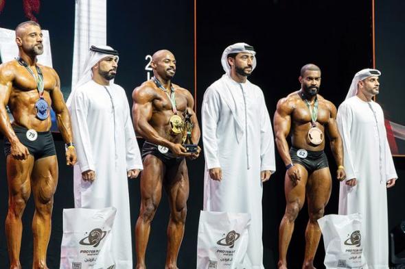 نجوم الإمارات يحصدون ألقاب «بطل الأبطال» في بناء الأجسام