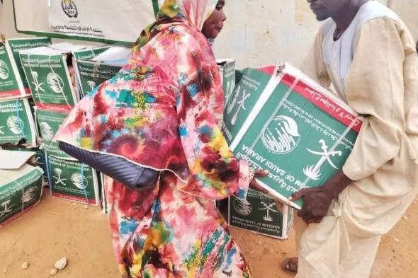 مساعدات سعودية.. 1,300 سلة غذائية في شيكان شمال كردفان بالسودان